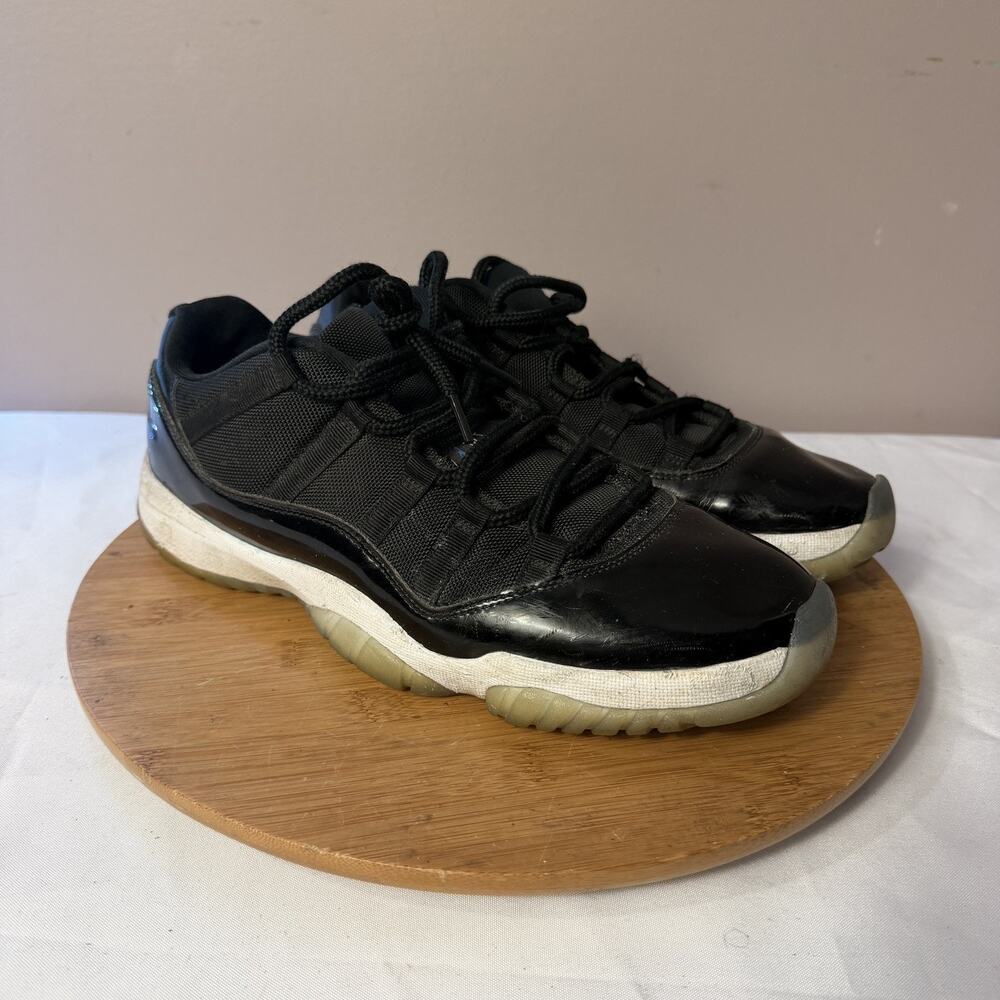 Jordan 11 Retro Low Space Jam Size 11 Men Black Varsity Royal White